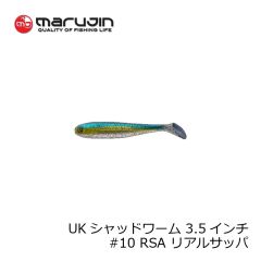 マルジン　ユーケー シャッドワーム 3.5インチ UK シャッドワーム リアルカラー UKSW-09　#09 RTG リアルトウゴロウ 釣具 通販 FTO フィッシング タックル オンライン marujin 嶋田 仁正