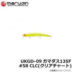 マルジン　UKB21-16 UKベイト 21g　#58 CLC(クリアチャート)