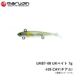 マルジン　UKB7-08 UKベイト 7g #26 CAY(チアユ)