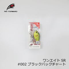 ペイフォワード　ワンエイト SR　#001 ブルーバックチャート