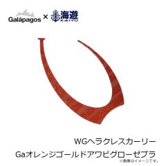 ガラパゴス　WGヘラクレスカーリー Gaオレンジゴールドアワビグローゼブラ