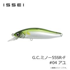 一誠　G.C.G.N.ミノー89SR-SP #78 チャートシャッドゴールド
