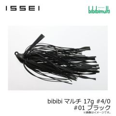 一誠　bibibiマルチ 14g #4/0 #01 ブラック
