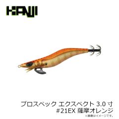 カンジインターナショナル　プロスペック エクスペクト 3.0寸 #21EX 薩摩オレンジ