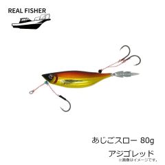 リアルフィッシャー　あじごスロー 80g アジゴレッド