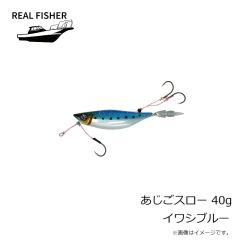 リアルフィッシャー　あじごスロー 200g イワシブルー