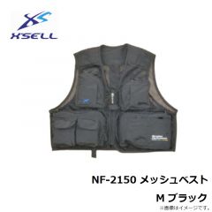 エクセル　NF-2050 フィッシングベスト M ブラック