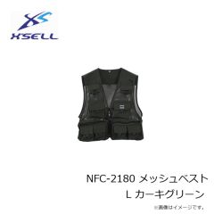 エクセル　NFC-2180 メッシュベスト L ブラック