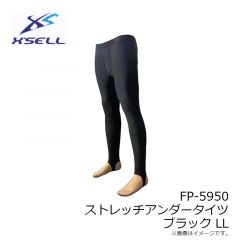 エクセル　FP-5950 ストレッチアンダータイツ ブラック LL