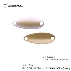 ジャッカル　ティモン　チビクワトロスプーン 0.4g　101 モモマンジュウ　ルアー　スプーン