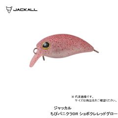 ジャッカル　ティモン　ちびパニクラ DR　ショボクレレッドグロー　ルアー　クランク