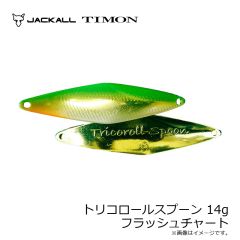 ティモン　トリコロールスプーン 10g ライムヤマメ