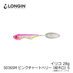 ロンジン　イリコ 28g S036SM ピンクチャートベリー(縦ホロ) S