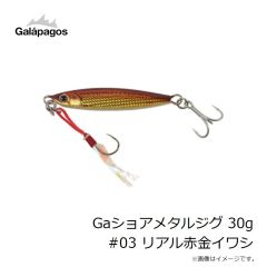 ガラパゴス　Gaショアメタルジグ 30g #03 リアル赤金イワシ