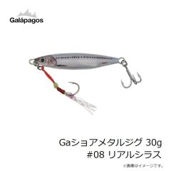 ガラパゴス　Gaショアメタルジグ 30g #08 リアルシラス