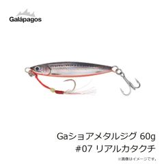 ガラパゴス　Gaショアメタルジグ 60g #07 リアルカタクチ