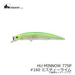 ハイドアップ　HU-MINNOW HU ミノー  77SP　#113 キンクロ