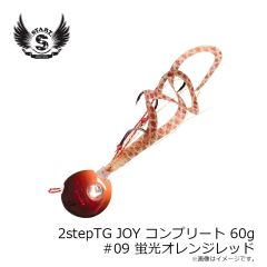 スタート　2stepTG JOY コンプリート 60g #09 蛍光オレンジレッド