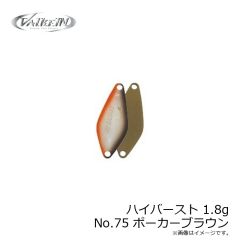 ヴァルケイン　ハイバースト 1.8g No.75 ポーカーブラウン