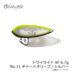 ヴァルケイン　レベルオンディーヌ トワイライト XF 6.7g No.11 チャートオリーブ/シルバー
