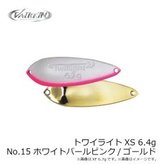 ヴァルケイン　レベルオンディーヌ トワイライト XS 6.4g No.15 ホワイトパールピンク/ゴールド