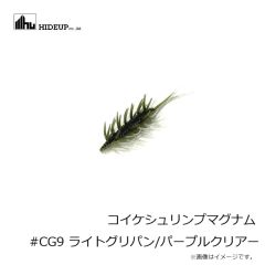 ハイドアップ　コイケシュリンプマグナム #CG9 ライトグリパン/パープルクリアー