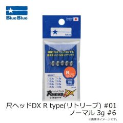 ブルーブルー　尺ヘッドDX R type(リトリーブ) #01 ノーマル 0.5g #6