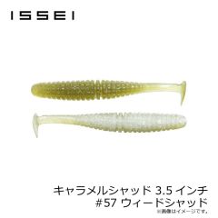一誠　キャラメルシャッド 3.5インチ #57 ウィードシャッド