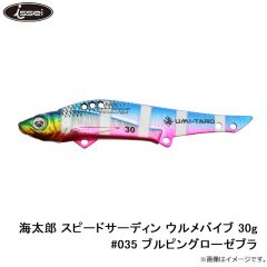 一誠　海太郎 スピードサーディン ウルメバイブ 30g #035 ブルピングローゼブラ