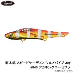 一誠　海太郎 スピードサーディン ウルメバイブ 30g #040 アカキングローゼブラ