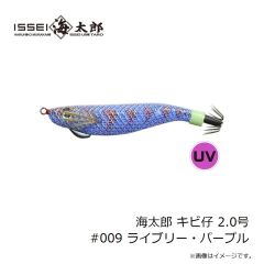 一誠　海太郎 キビ仔 2.5号 #012 クロ・ミドリ