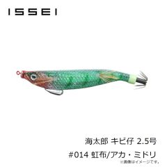 一誠　海太郎 キビ仔 2.5号 #012 クロ・ミドリ