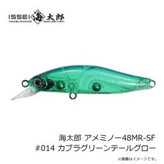 一誠　海太郎 アメミノー48MR-SF #014 カブラグリーンテールグロー