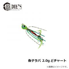 ルーディーズ　魚子ラバ 2.0g どチャート