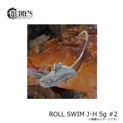 ルーディーズ　ロールスイムジグヘッド ROLL SWIM J・H 5g #2