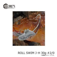 ルーディーズ　ロールスイムジグヘッド ROLL SWIM J・H 30g #2/0