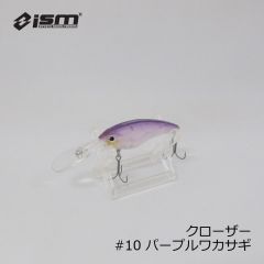 ism イズム　クローザー ( CLOSER )　#09 スケルトンライムチャート　釣具　通販　シャッド クランク スモールプラグ　FTO　フィッシングタックルオンライン　市村 直之