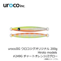 uroco　urocoJIG ウロコジグオリジナル 160g Hiroto models #248G 緑金パープル/FHグロー