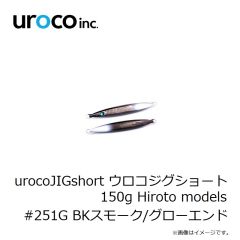 uroco　urocoJIGshort ウロコジグショート 120g Hiroto models #247G ブルピン/FHグロー