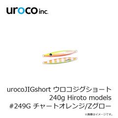 uroco　urocoJIGshort ウロコジグショート 120g Hiroto models #247G ブルピン/FHグロー