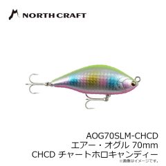 AOG70SLM-CHCD エアーオグル 70mm スラローム CHCD チャート ホロキャンディー
