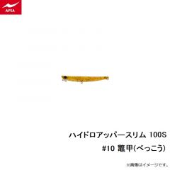アピア　ハイドロアッパースリム100S #10 鼈甲(べっこう)