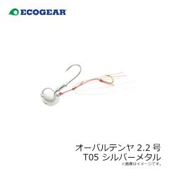 エコギア　オーバルテンヤ 2.2号 T05 シルバーメタル