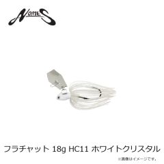 ノリーズ　フラチャット 18g HC11 ホワイトクリスタル