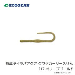 エコギア　熟成タイラバアクア クワセカーリースリム J17 オリーブゴールド