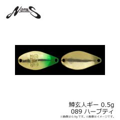 ノリーズ　トラウト ZX 3.5g 060 グリーンゴールド