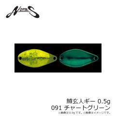 ノリーズ　トラウト ZX 3.5g 060 グリーンゴールド
