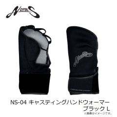 ノリーズ NS-04 キャスティングハンドウォーマー ブラック M