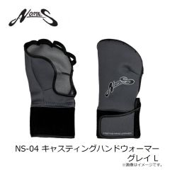 ノリーズ NS-04 キャスティングハンドウォーマー ブラック M