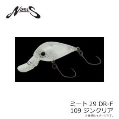 ノリーズ　ミート29 DR-F 109 ジンクリア